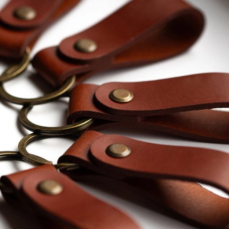 Leather Keychain